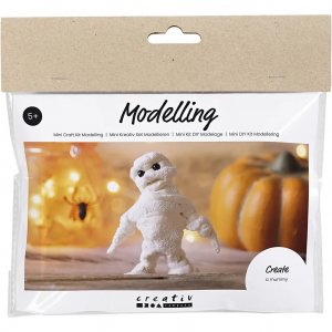 Mini DIY-setti - Halloween-muumion mallintaminen