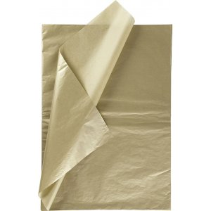 Pehmopaperi - kulta - 50 x 70 cm - 14 g -6 arkkia Pehmopaperi - kulta - 50 x 70 cm - 14 g -6 arkkia
