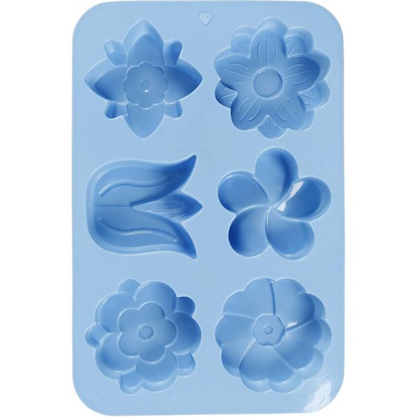 Silikonimuotti - kukkia Silikonimuotti - kukkia