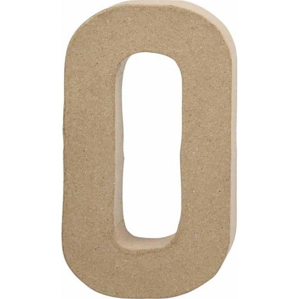 Pahvikirjain - O - 5 cm
