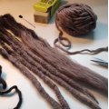 Asiakaskuva DROPS Snow Mix lanka - 50g - beige (48)