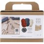 Mini DIY Kit Macram - Avaimenpert