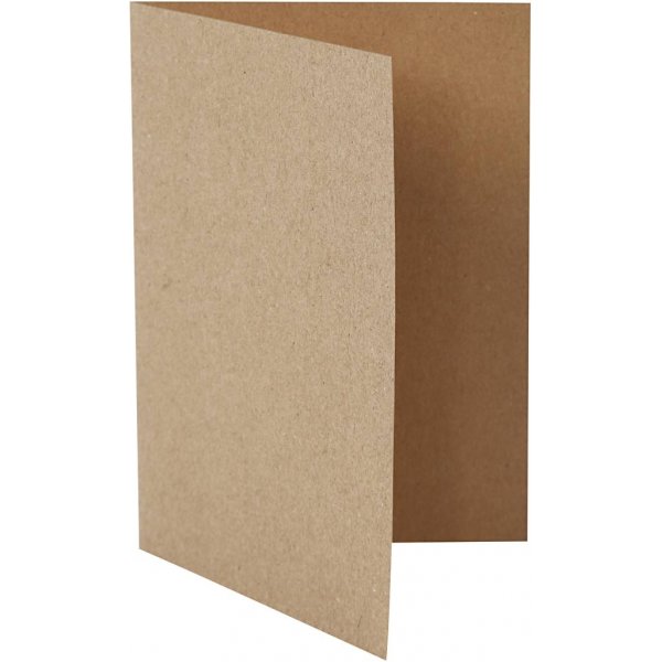 Kortti - luonnollinen - 10,5 x 15 cm - 10 kpl Kortti - luonnollinen - 10,5 x 15 cm - 10 kpl