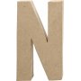 Pahvikirjain - N - 5 cm