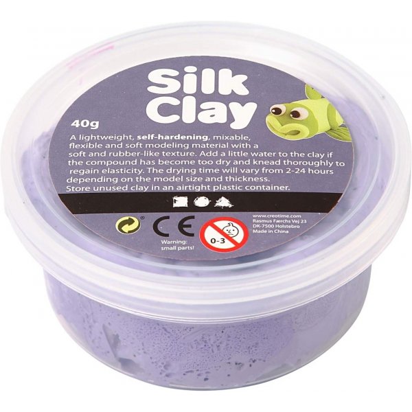 Silk Clay® - violetti - 40 g Silk Clay® - violetti - 40 g