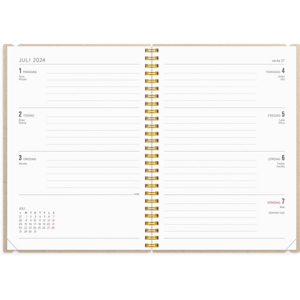 Kalenteri 24/25 Senator - A5 - Tarina viininpunainen Kalenteri 24/25 Senator - A5 - Tarina viininpunainen