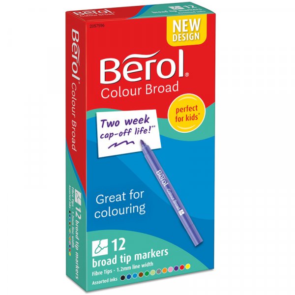 Kuitukyn Berol - Colour Broad - 12 kyn