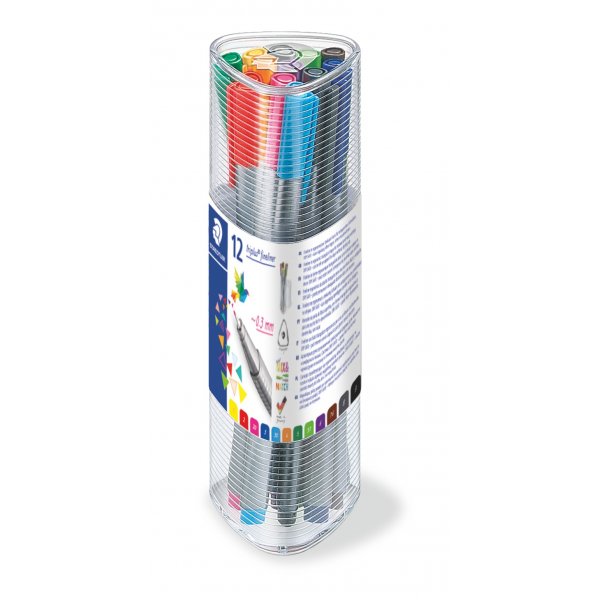 Fineliners Triplus 0,3 mm purkissa - 12 kyn