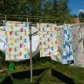 Asiakaskuva Puiset pyykkipojat 95 mm - 50 kpl - k�sittelem�t�n amerikkalainen