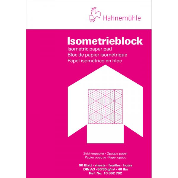 Millimetrilohko Hahnemhle Isometric 80/85g