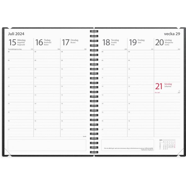 Kalenteri 24/25 Opiskelu - A5 - Vuosi