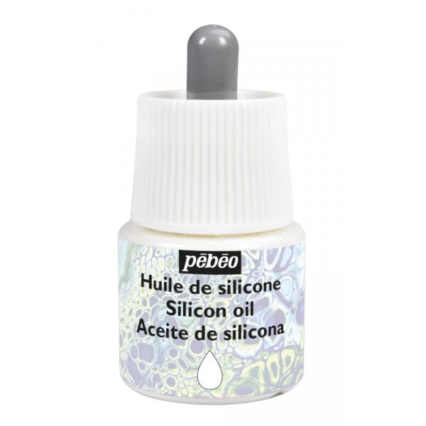 Akryylivliaine - Pebeo - Silikoniljy 45ml pipetill