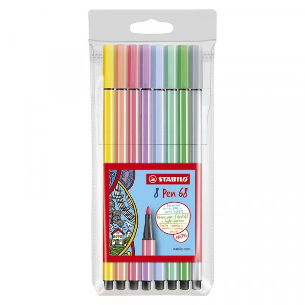 Kuitukyn Pen 68 8 kpl - pastelli