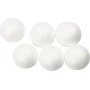 Styrofoam pallot - valkoinen - 1,5 cm - 200 kpl