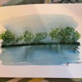 Asiakaskuva Akvarellilohko Liimattu Kylm�puristetut Kaaret 300g - 26x36 cm