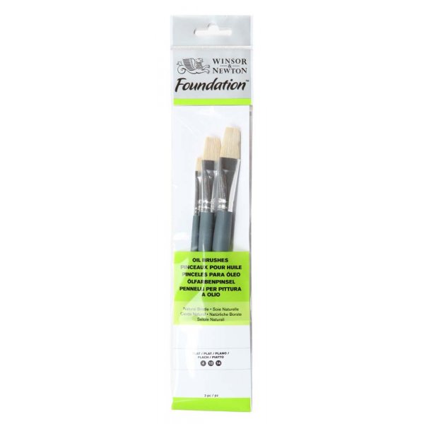 Villisian harjasetti W&N Foundation Oil - No. 20