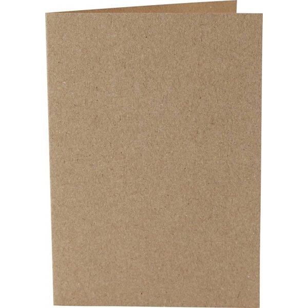 Kortti - luonnollinen - 10,5 x 15 cm - 10 kpl
