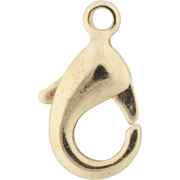 Karabiini - kullattu - 5 kpl