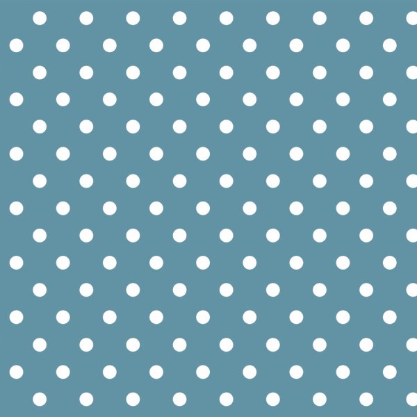 Vahaliina PVC Dot - turkoosi