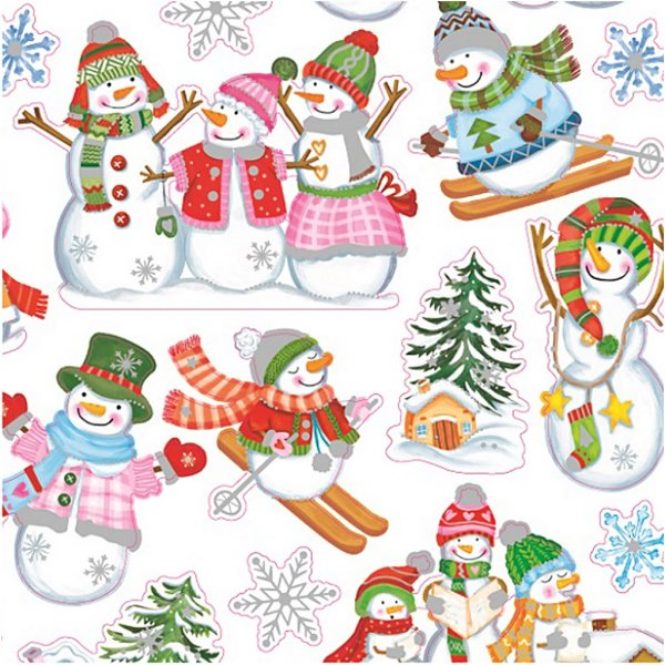 Tarrat - lumiukko suksilla