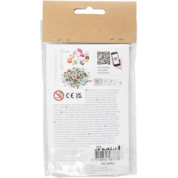 Mini DIY Kit -korut - Joustava rannekoru ja sormus