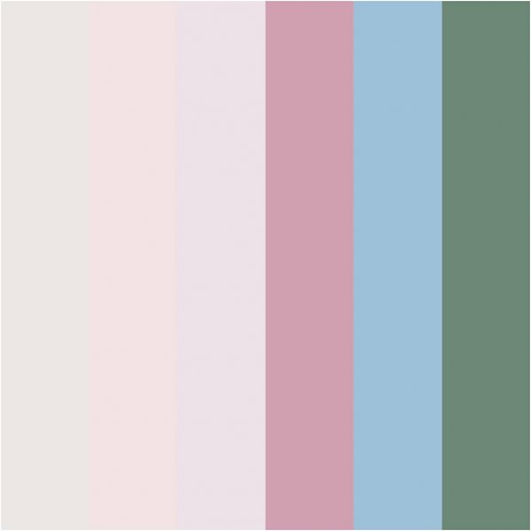 Glitteriä ja paljetteja - pastellivärit - 6 x 5 g Glitteriä ja paljetteja - pastellivärit - 6 x 5 g