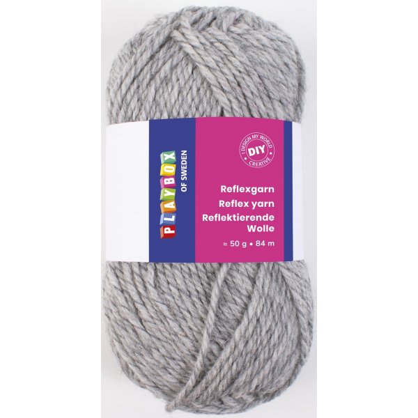 Heijastinlanka 50 g vaaleanharmaa