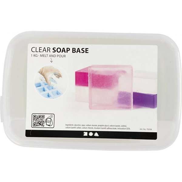 Saippuamassa - valmis - 1 kg Saippuamassa - valmis - 1 kg