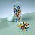 Emali mosaiikki 2,2 x 2,2 mm neli�.  - sekav�rej� 20 g