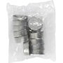 Valaisimen metallisiske - 44 mm - 12 kpl