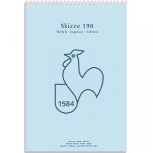 Piirustustyyny Hahnemühle 120g Spiraalisidottu Piirustustyyny Hahnemühle 120g Spiraalisidottu