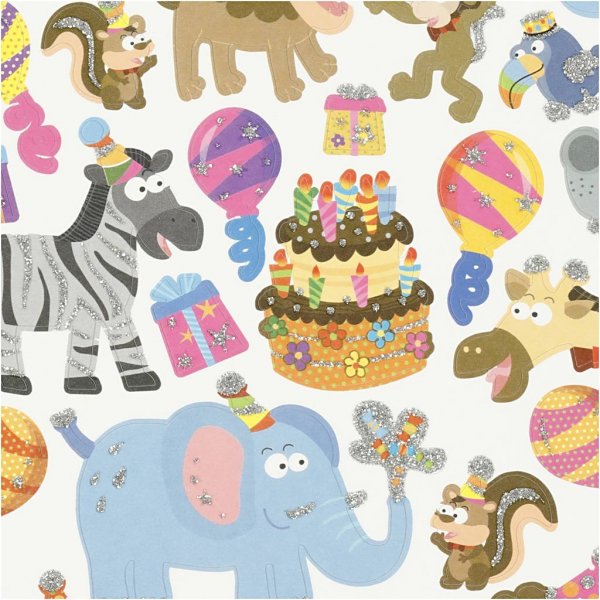 Tarrat - Eläinten syntymäpäivä Tarrat - Eläinten syntymäpäivä