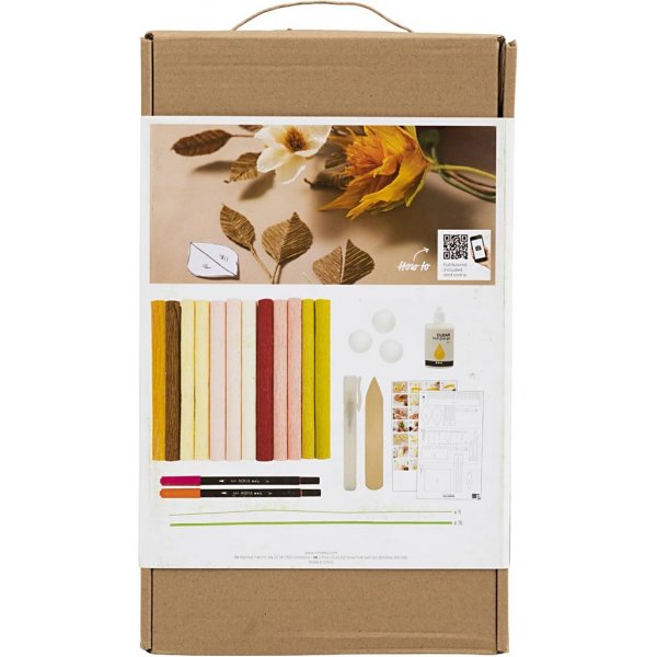 DIY Kit Crepe Paper - Kukkakimppu DIY Kit Crepe Paper - Kukkakimppu