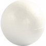 Styroksipallot - valkoinen - 7 cm - 5 kpl
