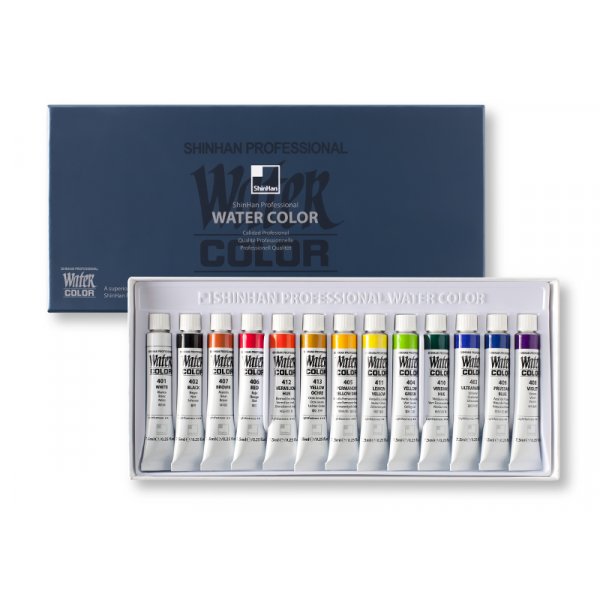Vesivrisetti Shinhan Pro Watercolor 7,5ml 13kpl