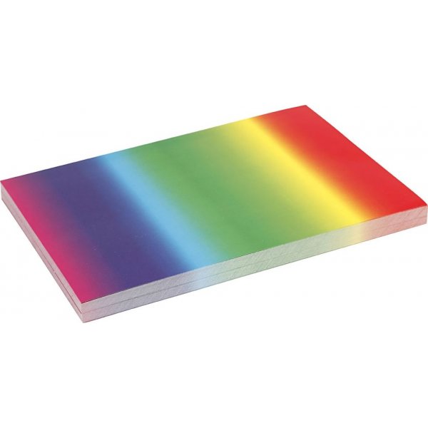 Rainbow-pahvi - A4 - 100 arkkia