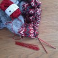 Asiakaskuva Kaksik�rkiset neulat "Red" - 20 cm/4,5 mm