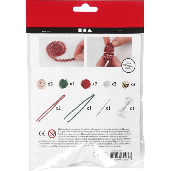 Mini DIY Kit - peikkoja riipuksina