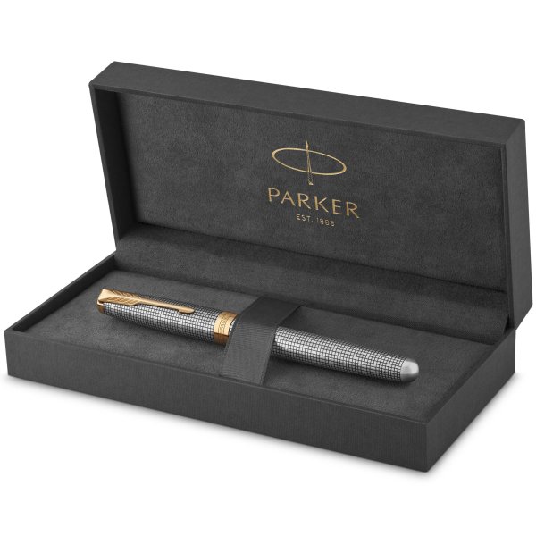 Tytekyn Parker - Sonnet Chiseld Silver - GT Tytekyn - Hieno