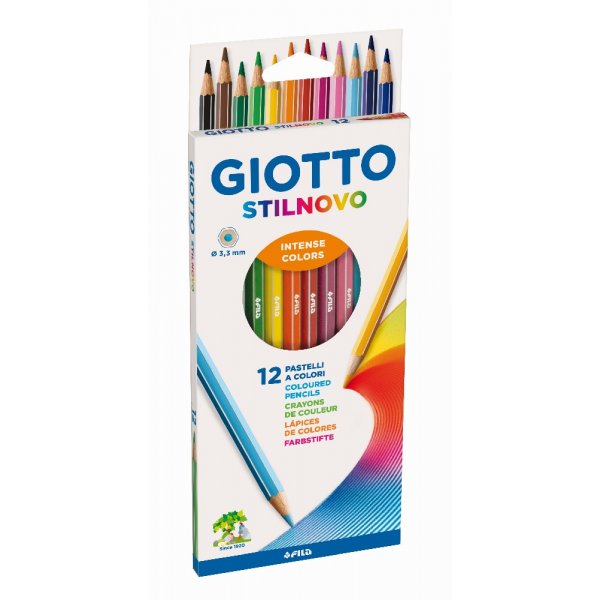 Värikynät Giotto Stilnovo - 12 kpl