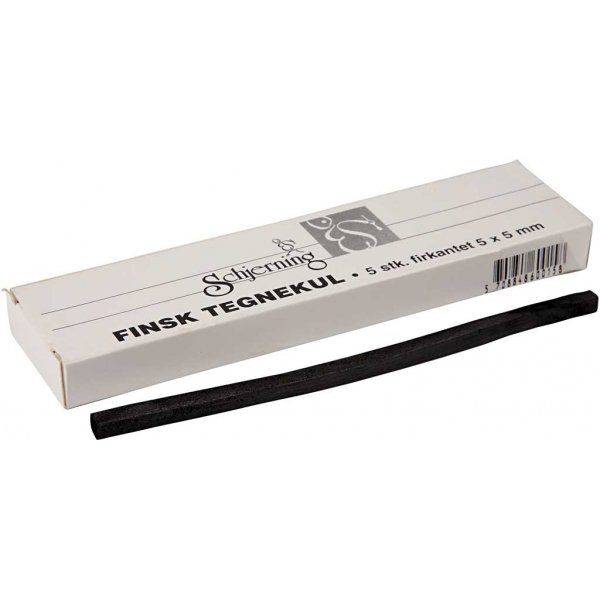 Puuhiili - 5 x 5 mm - 5 kpl Puuhiili - 5 x 5 mm - 5 kpl