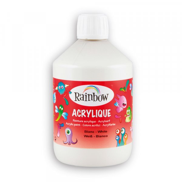 Akryylimaali Rainbow 500 ml