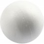 Styroksipallot - valkoinen - 12 cm - 5 kpl