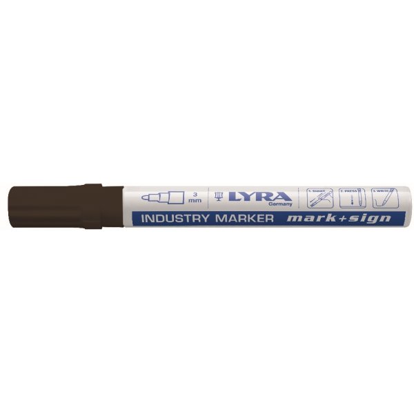Pysyv Marker Mark&Sign 2-4 mm - musta