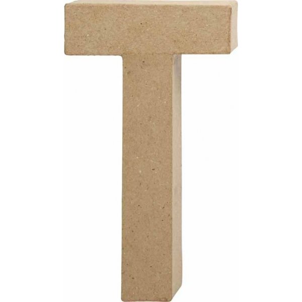 Pahvikirjain - T - 5 cm