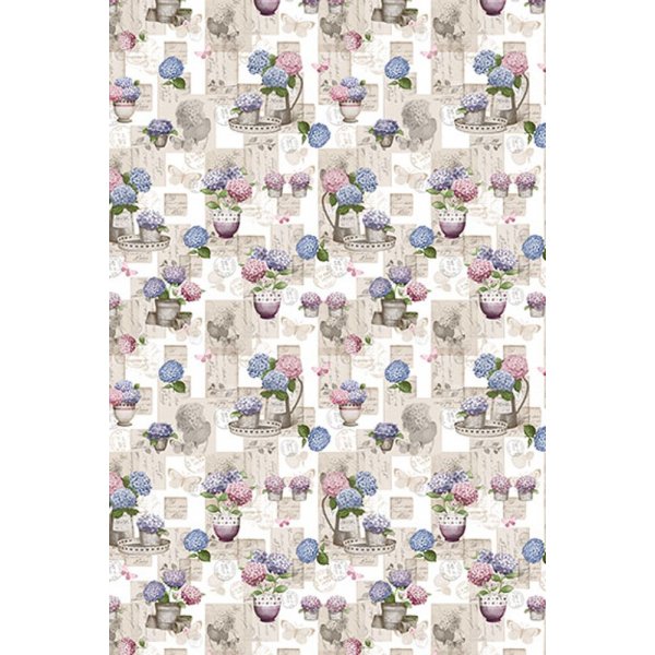 Peite PVC Kukka ruukussa - beige