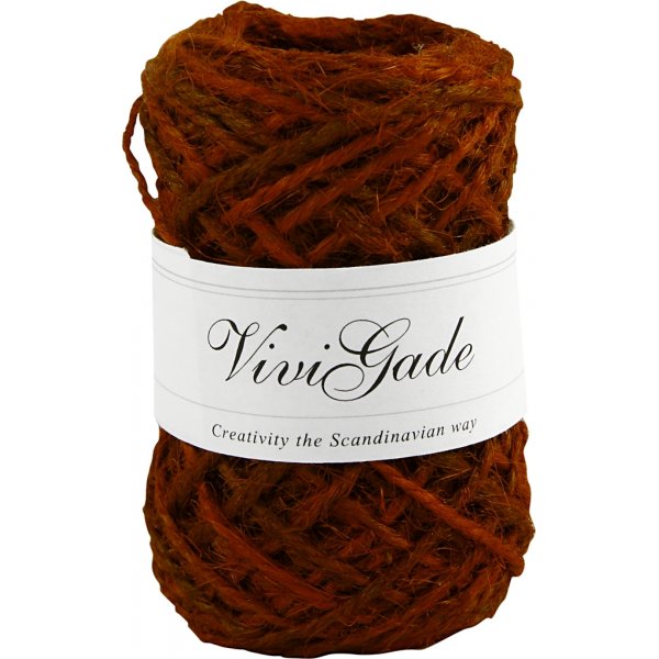 Luonnollinen hamppu - punainen - 30 m Luonnollinen hamppu - punainen - 30 m