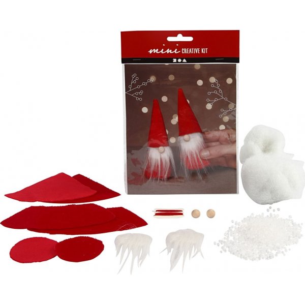 Mini DIY Kit - punainen - Joulupukki