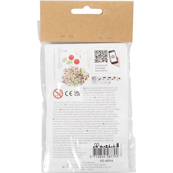 Mini DIY Kit -korut - Joustava rannekoru ja korvakoru