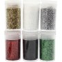 Glitter - sekavrit - 6 x 5 g